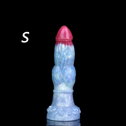 YESBUY Monster Animal Penis S/L/M Ice Dragon Dildo With Suction Cup Butt Plug Anal Vaginal Massager For Men Women Adults Sex Toy