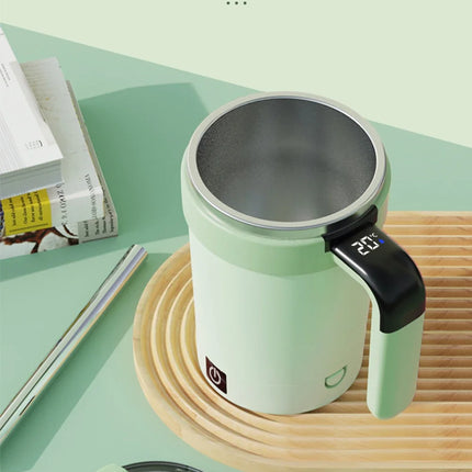 Detachable Automatic Mixing Coffee Cup Intelligent Temperature Measuring Rechargeable Mug Suitable for Office/Kitchen/Travel