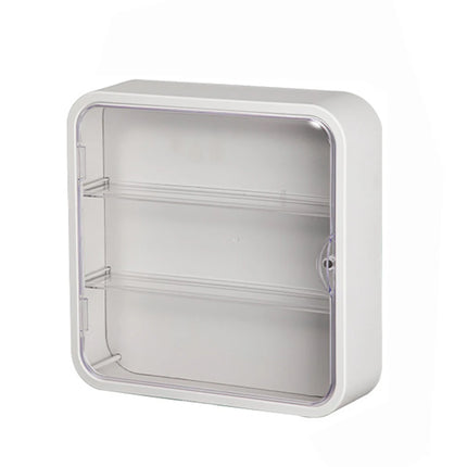 3-layer blind box storage display rack, transparent wall mounted cabinet, handmade doll frame, plush toy, Bubble Mart display bo