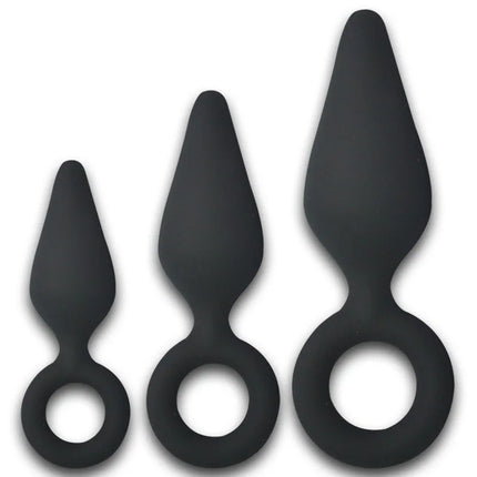 Ring Anal Plug Butt Anal Anal Sex toys 3 Sizes  for choice Drop shipping