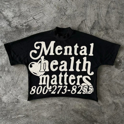 Harajuku Letter Graphic T Shirts Y2k Tops Men Women High Street Oversized T Shirt Pro Choice Streetwear Vintage Tee Clothing