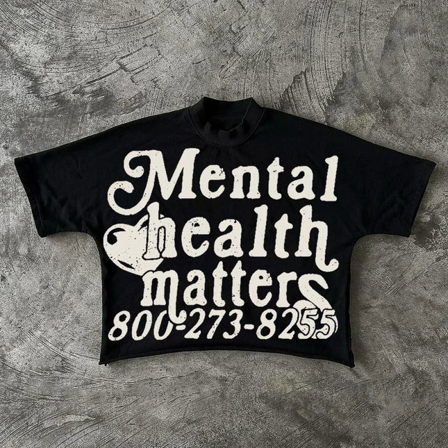 Harajuku Letter Graphic T Shirts Y2k Tops Men Women High Street Oversized T Shirt Pro Choice Streetwear Vintage Tee Clothing