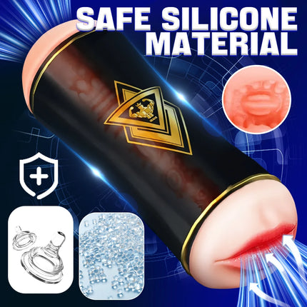 Automatic Male Sucking Mastubator Vibration Blowjob Machine Masturbation Cup Sex Toys Adult Goods for Men Masturbate Supplies