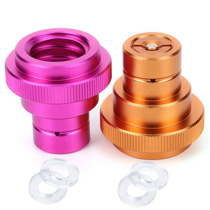 CO2 Quick Adapter Brass CO2 Quick Connector Quick Disconnect for CO2 Cylinder Soda Water Bubbler DUO Terra