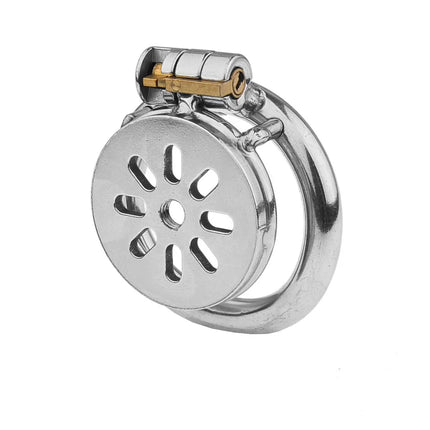 Male Super Mini Chastity Cage Stainless Steel Chastity Device Penis Cage Cock Ring With Lock Sex Toys For Men BDSM Sissy