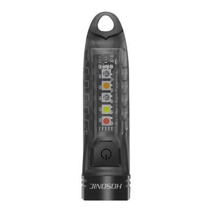 HOSONIC E1 EDC Flashlight Keychain Light 400LM XPG Type-C Rechargeable Mini LED Torch Camping Pocket Lantern Built-in Battery