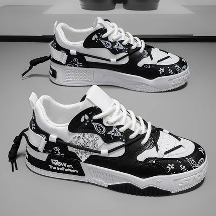 Sneakers, Outdoor Sports Men's Lace-up Fitness Skate Shoes Casual Basketball Shoes Comfortable Soft Sole Large Size