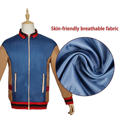 Movie Will Byers Cosplay Jacket Costume Stranger Roleplay Men Adult Coat Outwear for Halloween Carnival Party Dress