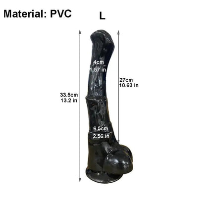 Huge Horse Dildos With Suction Cup Monster Penis Butt Plug Soft Anal Toys Masturbator Supplies Lesbian Buttplug Gay Sex Tools 18