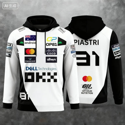 2026 Lando Norris Fall/Winter  New Collection: The Perfect Combination of Racing Style Hoodies and Extreme Sports Clothes