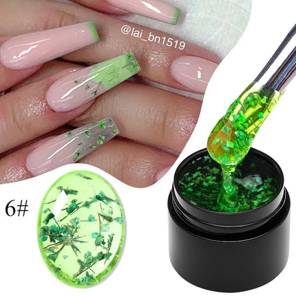 Dried Flower Gel Polish / Gel Fleurs Séchées
