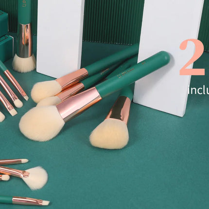 DUcare Highlighter Brush Multifunctional Makeup Brushes Goat Hair Blending Make up Brushes Eyebrow Eyeshadow Brush Makeup Tools