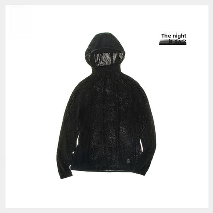 Outdoor Men's Long Sleeve Fleece Hoodie Comfortable Warm Polyester T-Shirt Sports Style Anti-static Anti-pilling Standard Fit