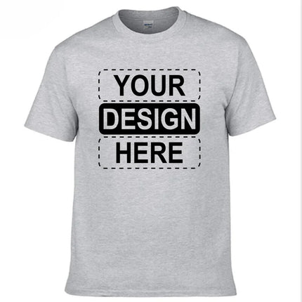 New Customized Printed Leisure T Shirt Harajuku Women Tee DIY Your Like Photo Or Logo T-shirt Fashion Custom Men Tops Tshirt