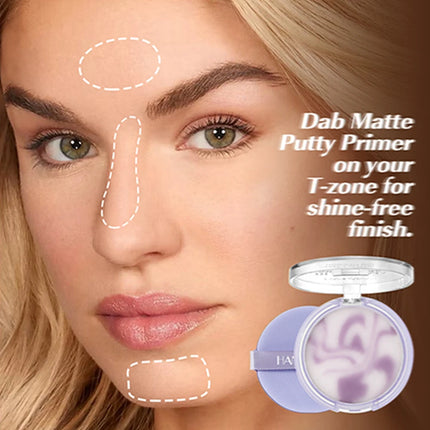 Light Mist Waterproof Oil Control Matte Concealer  Brightening Complexion Setting Powder with Powder Puff