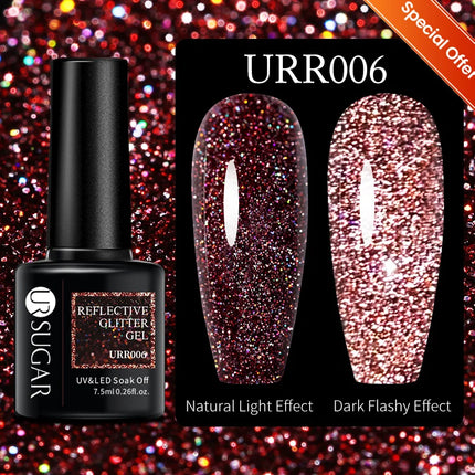 UR SUGAR 7.5ml Dark Wine Red Nail Gel Polish Autumn Gel Paint Nail Art Semi Permanent Nail Art Manicure Soak Off LED UV Nail Gel