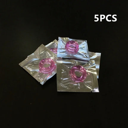 10/5Pcs Silicone Durable Penis Ring Adult Men Ejaculation Delay Cock Rubber Rings Penis Enlargement Sex Toys For Male Sex Ring