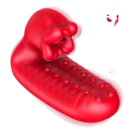 10 Frequency Rose Double Vibration Finger Cover For Female Clitoris Stimulation G-spot Anal Massage Sex Toy Adult Product ﻿