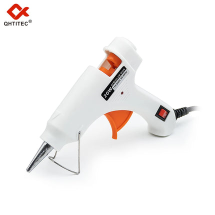 20W Hot Melt Glue Gun With 7MM Transparent Glue Stick Mini Gun Home Electric Heat Temperature Gun Repair Tools Special Stick Set