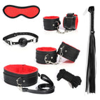 7pcs-black red-lzw