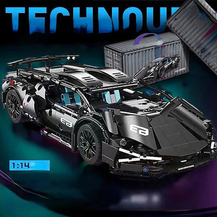 New Building Blocks Roadster Technology 1:14 Racing Roadster building blocks Assembly brick vehicle toy gift for boys