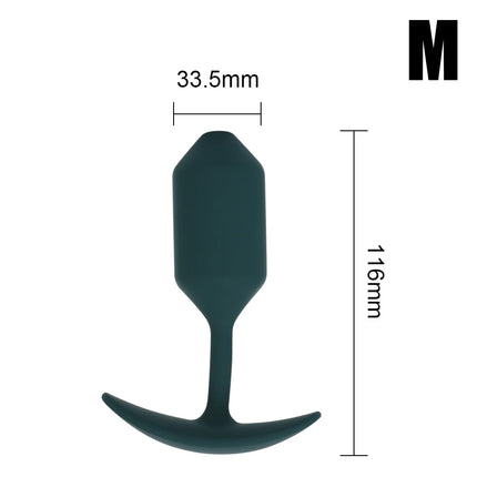 Built-in Gravity Steel Ball Tighten Trainer Butt Plugs Sex Toys for Women Men Erotic Wearable Prostate Massager Anal Plug