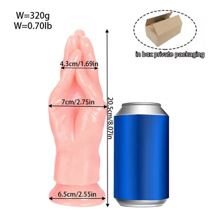 New Fisting Dildo Anal Plug Suction Cup Buttplug Big Hand Stuffed Butt Plug Large Penis Fist Masturbators Sex toys For Men Women