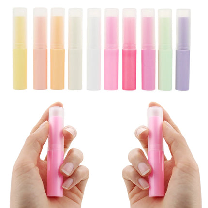 100pcs/lot Empty Plastic Lipstick Tube 4g Lip Gloss Tubes Cosmetic Containers Wholesale 4ml Cosmetic Packing for Diy Makeup