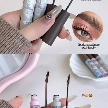 Cute Natural Mist Eyebrow Enhancer Dye Gel Tint Mascara SHAQINUO Long Lasting Quick Dry Dyeing Brow Tattoo Tint Brow Makeup