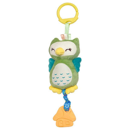Baby Hanging Rattle Toys Sensory Plush Soft Animal Learning Toy Infant Crib Bed Stroller Early Education Development Handle Toys