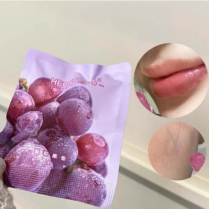 Moisturizing Lip Balm Natural Plant Hydrating Soothing Anti Dryness Anti Crack Multi Fruity Jelly Fresh Daily Lip Care
