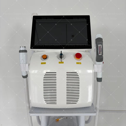 4 IN 1 Soprano Titanium Ice Platinum RF Diode 755 808 940 1064nm 4 Wave Laser ND:YAG Machine Painless Hair Removal Machine