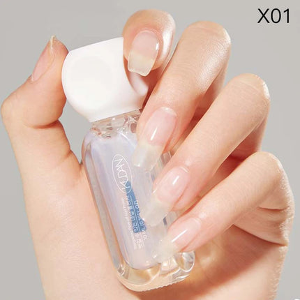 1PC 10ml Glass Bottle Water-Based Peel Off Nail Polish For Nails Colorful Chrome Varnish  Nail Art DIY Manicure No Need Lamp