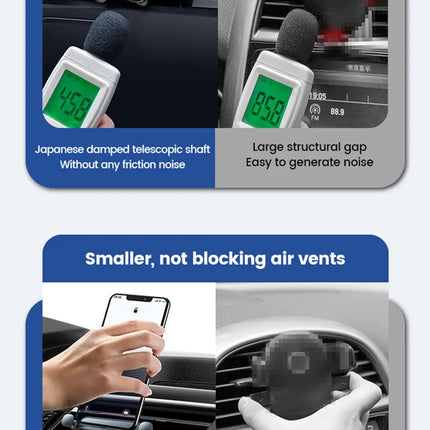 Gravity Car Mobile Phone Holder Air Vent Clip Mount Mobile Cell Phone Stand In Auto GPS Support For iPhone 13 Pro Xiaomi Samsung