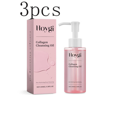 Collagen Cleansing Oil - A Daily Gentle Cleansing Oil with Jojoba Seed Oil, for Emulsifying Makeup