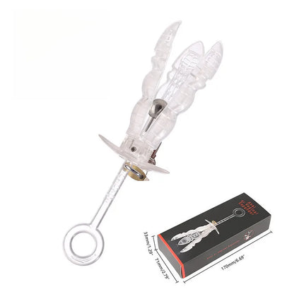 Anal Training System - Resin Adjustable Dilator Expander For Adult Men And Women Butt Stretching, BDSM Play & Fisting Practice