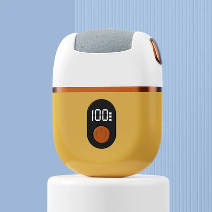 Electric Foot Exfoliator, Rechargeable Portable Electronic Foot Grinder Set, Foot Cleaning Brush, Quickly Removes Calluses and Dead Skin, Professional Manicure Tool, Ideal Gift for Dead Skin Care, Includes 3 Grinding Heads