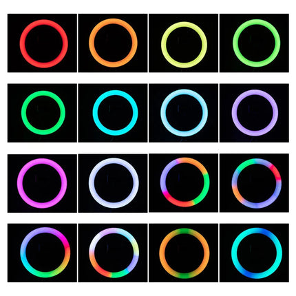 26cm 10inch Led Selfie Ring Light Round Ring Lamp with Phone Holder Photography Fill Lighting with Tripod for Youtube Live Video