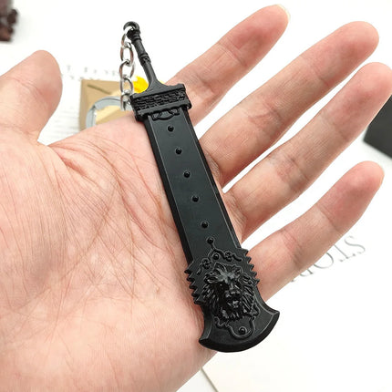 Game NieR:Automata Keychains 2B YoRHa Weapon White Promise Emir Robotics Keyrings Pendant For Men Women Fan Jewelry Accessories