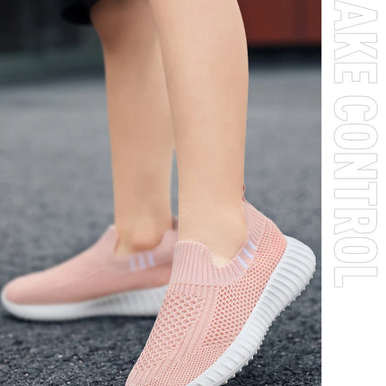 Kids Shoes Boys Running Sport Shoes Children Socks Sneakers Big Girls Breathable Mesh School Shoe Soft Sole Casual Walking Tenis