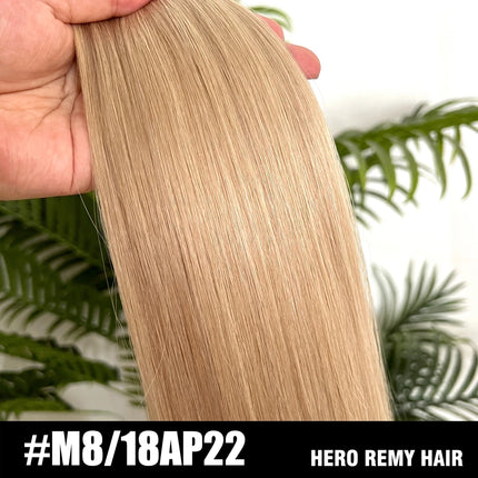 Genius Weft 100G/pc Real Remy Human hair Straight Invisible Chinese Hair Extensions Hair Bundles For Women Hair Weave 16-22 Inch