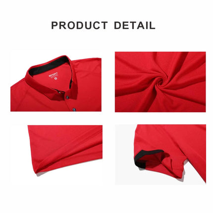 2023 Quick-Drying Sports Polo Shirt Custom Design Company Brand Logo/Print Embroidery Breathable Lapel Short Sleeve Tops S-4XL
