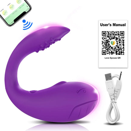 Wireless Bluetooth G Spot Dildo Vibrator for Women APP Remote Control Wear Vibrating Egg Clit Female Panties Sex Toys for Adults