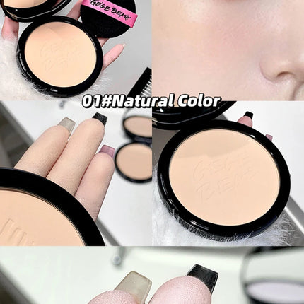 Gege Bear Setting Powder - 20g, Extra Large Size, Oil Control, Transparent, Ideal for Daily Use