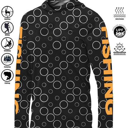 Fishing Shirt Hoodie,UPF 50+ Uv Protection Quick Dry Tops Breathable 2025 Outdoor Moisture Wicking Jersey Fishing Apparel shirts