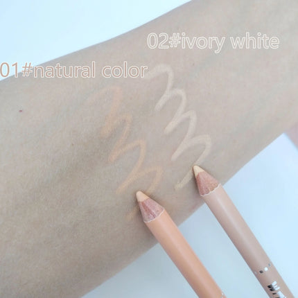 Wooden Concealer Pencil Contour Stick Acne Scar Cover Freckles Makeup Foundation Lasting Highlighter Brighten Aegyo Sal Pen