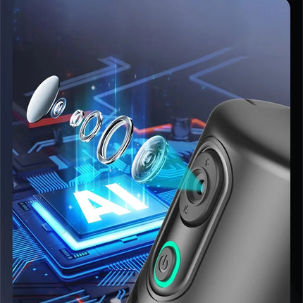 FGCLSY Automatic facial tracking phone holder with remote control and gesture control, 360 ° rotating phone camera holder