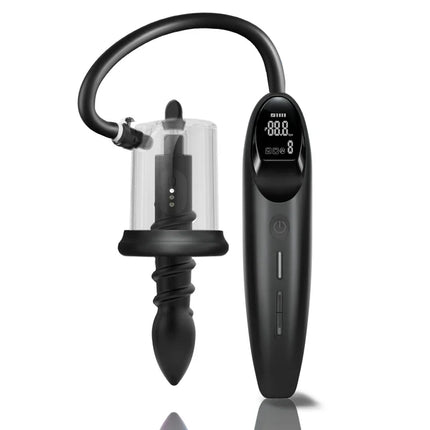 2026 New Electric Smart Vibrating Anal Plug Rosebud Pump Vacuum Sucking Massage Prostate ButtPlug Adult Sex Toys For Man Women