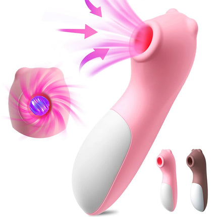 Clit Sucking Vibrator 10 Speed Vibrating Sucker Oral Suction Nipple Clitoris Stimulator Sex Toys For Women Masturbator Product