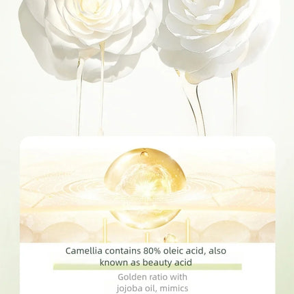 Camellia Cleansing Oil Gentle Makeup Remover Non Greasy Skin Care Light Refreshing Single Use Ampoule Oil Based Clean
